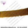 5 cm dull Gold thick bullion wire fringe metal metallic ceremonial Decoration vestment french military uniform