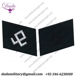 Prinz Eugen Waffen SS 7th Division Foreign Volunteers WW2 German Collar Tabs