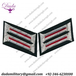WW11 German Artillery Panzer Kanonier Heer Collar Tabs