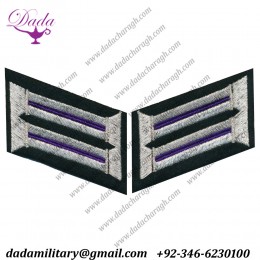 WW11 German Field Chaplains Heer Collar Tabs