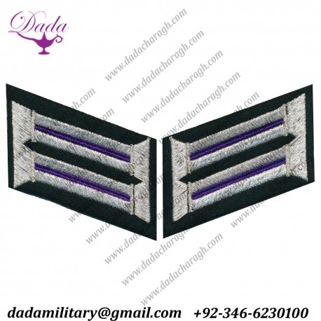 WW11 German Field Chaplains Heer Collar Tabs