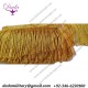 6 cm Gold Bullion Wire Fringe Ceremonial Vestment French Military Uniform Church Banner Flag