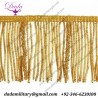 8 Cm (3,1 Inch) Bullion Fringe Trim Gold Metallic Thread Viscose Passementerie For Liturgical Vestments