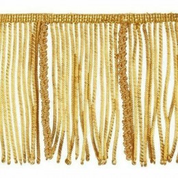 10 Cm (3,9 Inch) Bullion Fringe Trim Gold Metallic Thread Viscose Passementerie For Liturgical Vestments
