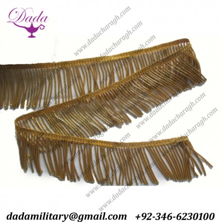 Gold Fringe, Gold Bullion Wire Fringe