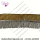 Handmade Fashion High Quality Bullion Wire Tassel Fringe  Silver, Gold