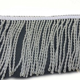 Silver Mylar Bullion Wire Thread Lace & Fringe