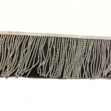Wholesale 7 cm Width Silver Twisted Bullion Tassel Bullion Curtain Fringe