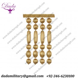 high quality Wood Beads Entrefino gold brother fringes ,tassel , ceremonial,Home, Dress, decoration Bead