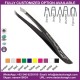 BLACK FLORAL PATTERN EYEBROW TWEEZER ,LASER DESIGN TWEEZER