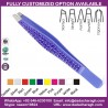 DIAMOND COLLECTION TWEEZER ,BEADED DESIGN SLANTED TWEEZER (COLORS MAY VARY)