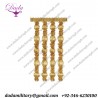 Wooden Beaded Entrefino gold brother fringes fringe tassel high quality ceremonial decoration Customized Sizes