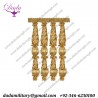 Wooden Beaded Entrefino gold brother fringes fringe tassel high quality ceremonial decoration new