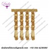 Wooden Beaded Entrefino gold brother fringes fringe tassel high quality ceremonial decoration, Lace
