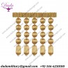 Wooden Beaded Entrefino gold brother fringes fringe tassel high quality ceremonial decoration,Home, Lace