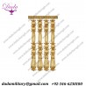 Wooden Beaded Entrefino gold brother fringes fringe tassel high quality ceremonial decoration