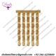 Wooden Beaded Entrefino gold brother fringes fringe tassel high quality ceremonial dress decoration Beaded