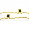 Cuff Rank Sleeve Cuff Curls Sub-Lieutenant Navy Gold Wire Wavy Curl