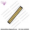 2 bars gold Cuff Rank Sleeve