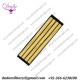 4 bars gold Cuff Rank Sleeve