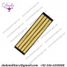 4 bars gold Cuff Rank Sleeve