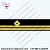 Cuff Braid 2 Rows Diamond Gold Wire Second Officer Second Mate Deck