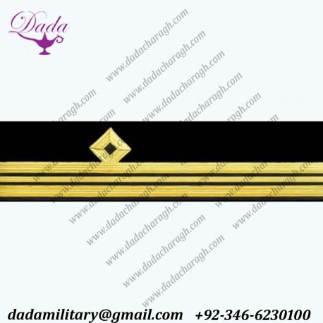Cuff Braid 2.5 Bar Bars Diamond Wire Lt Commander