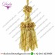 Bullion Helix Tassel Cord Tassel With Metallic Thread And Viscose For Liturgical Stole