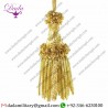 Bullion Helix Tassel Cord Tassel With Metallic Thread And Viscose For Liturgical Stole