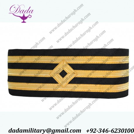 Cuff Braid Chief Deck Officer Uniform Cuff Diamond