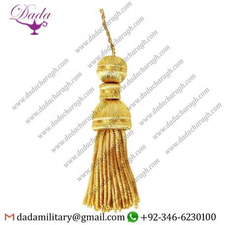Bullion Wire Tassel Custom Made For Uniform  Curtain tassel bullion fringe for window decorative