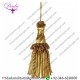 Cm 10 (3,9 Inch)tassel With Bullion Helix Metallic Thread And Viscose For Liturgical Vestments.
