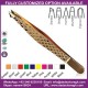 TITANIUM GOLD SERIES EYEBROW SLANT AND POINT TWEEZER,DAIMOND GRIP TWEEZER