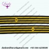 Cuff Braid Diamond Gold Wire Chief Officer Chief Mate Commander Cdr