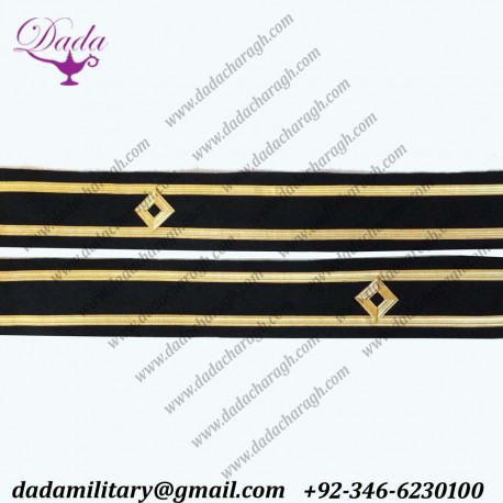 Cuff Rank Sleeve Merchant Navy 2nd Officers Sleeve Lace