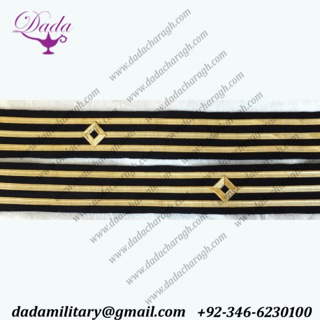 Cuff Rank Sleeve Merchant Navy Chief Officers Cuff Sleeve Lace