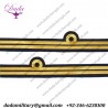 Cuff Rank Sleeve 1 Curl 1 Bar,Gold wire Lieutenant