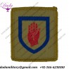 Royal Artillery 102  Air Defence Regiment Red Hand In Shield Woven Regimental cloth arm badge