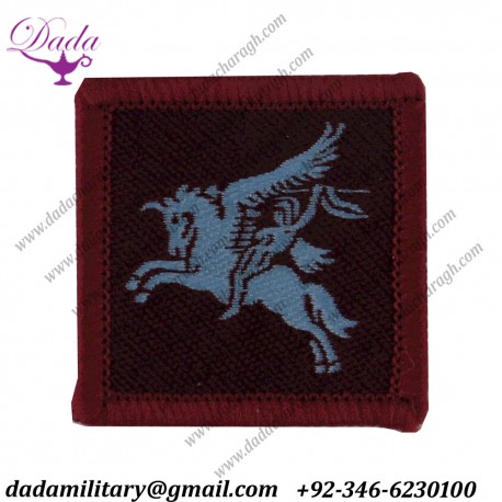 Royal Horse Artillery 7 Para   On 38mm Square Woven Regimental cloth arm badge