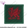 Royal Regiment Of Wales - 1st Battalion Red Dragon  Woven Regimental cloth arm badge