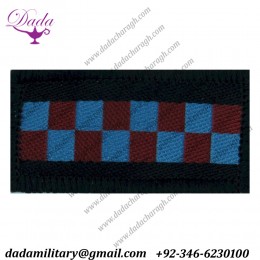 Squadron Diced Strip Woven Air Force Badge