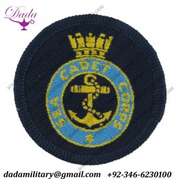 Sea Cadet Corps Beret Badge Woven Other Ranks' cap badge