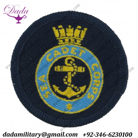 Sea Cadet Corps Beret Badge Woven Other Ranks' cap badge