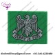 Stony Hurst College CCF (3rd Pattern) Beret Badge Woven Other Ranks' cap badge