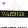 Warrior Cap-Tally Woven Naval cap badge or cap tally