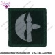 102 Logistic Brigade Battle-Axe White On Green Woven  Formation arm badge