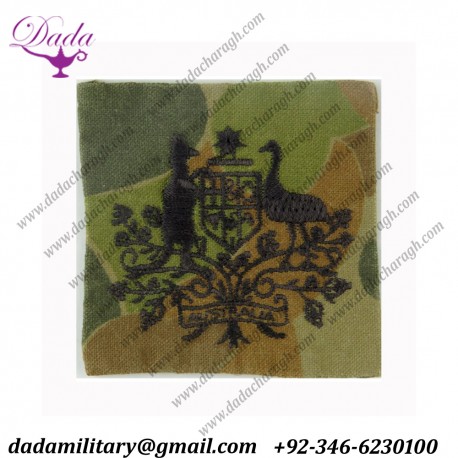 Machine embroidery badges Warrant Officer Class 1 - Australian Army On Auscam Woven Warrant Officer rank badge