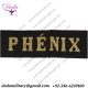 Phenix Cap-Tally Woven Naval cap badge or cap tally