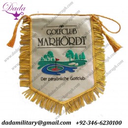Bullion Embroidery Pennant Banners