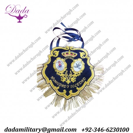 Custom Made Hand Embroidered Pennant